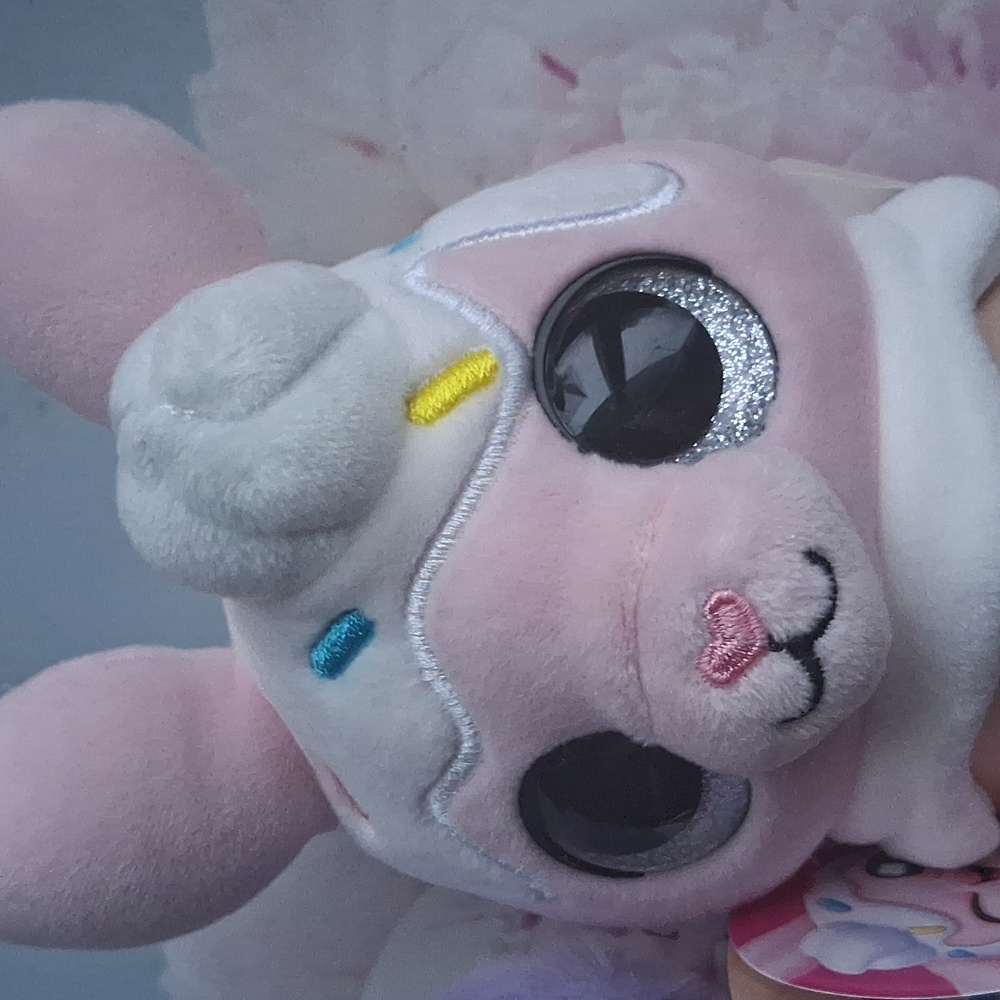 New Zuru Coco Surprise Perry The Bear & Mallow Bunny Collectible Plush Set of 2 - Picture 3 of 4